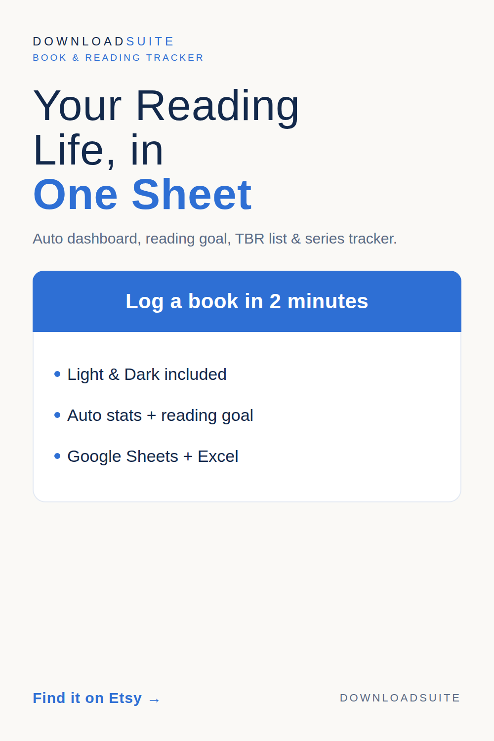 Book & Reading Tracker
